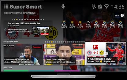 Schermata Super Smart TV Launcher 1