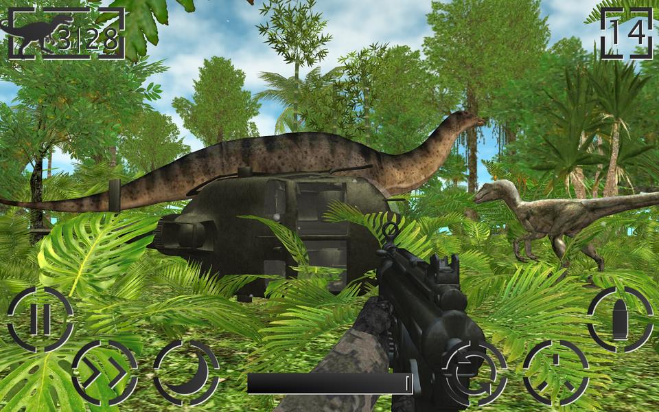 Dinosaur Hunter: Survival Game Schermafbeelding 2