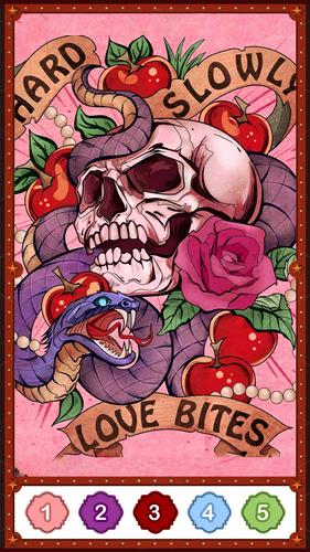 Retro Style Coloring Games Captura de tela 2