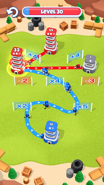 Tower War - Estrategia militar Captura de pantalla 2