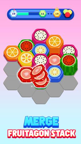 Schermata Fruitagon: Stack Sort 1