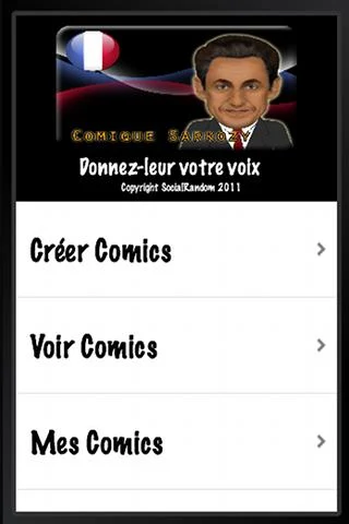 comic Sarkozy 螢幕截圖 0