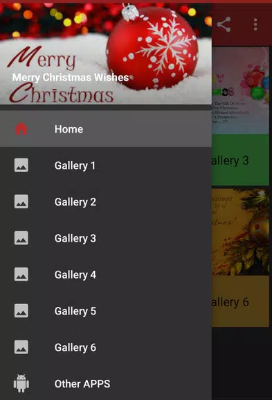 Merry Christmas Wishes 螢幕截圖 0