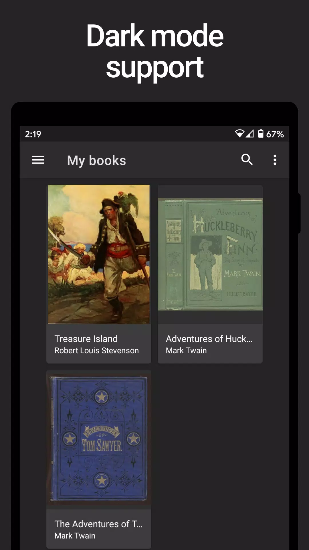Lithium: EPUB Reader应用截图第3张