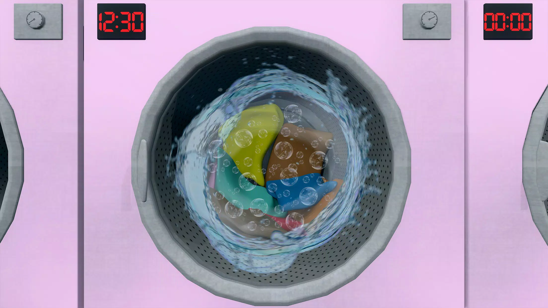 Laundry Shop Manager Game 螢幕截圖 1