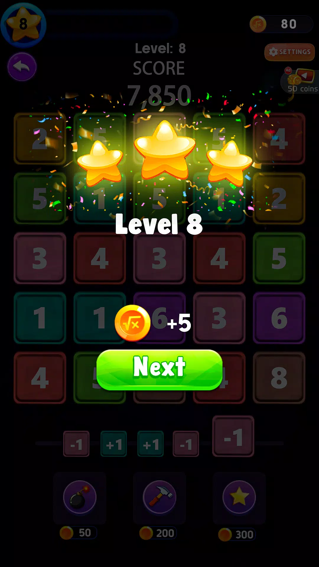 Number Merge Puzzle Match Zrzut ekranu 3