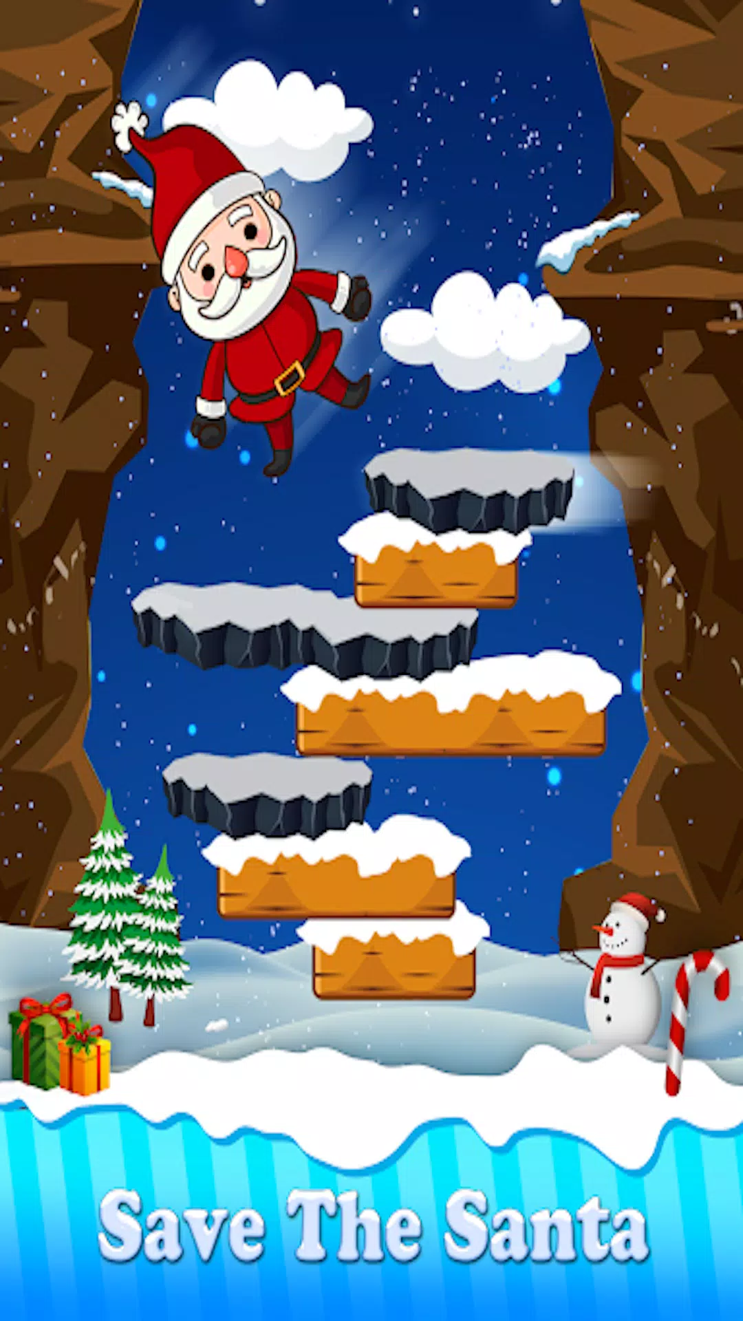 Christmas Game Santa Jump 2024 স্ক্রিনশট 0