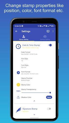 PhotoStamp Camera Zrzut ekranu 2