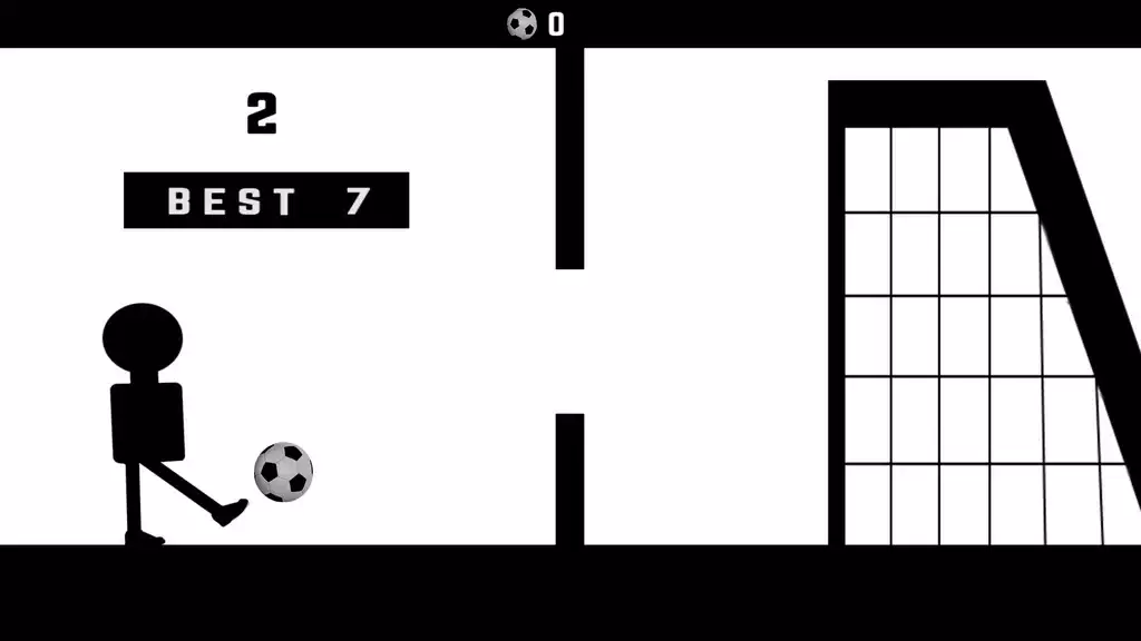 Football Black - 1 MB Game Captura de tela 2