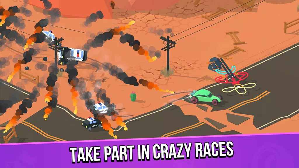 Smash racing: arcade racing Скриншот 2