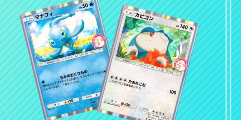 マナフィ、ポケモンTCGポケットの不思議なピックイベントのスノーラックススター