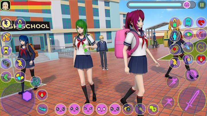 Anime High School Girl Fighter স্ক্রিনশট 3