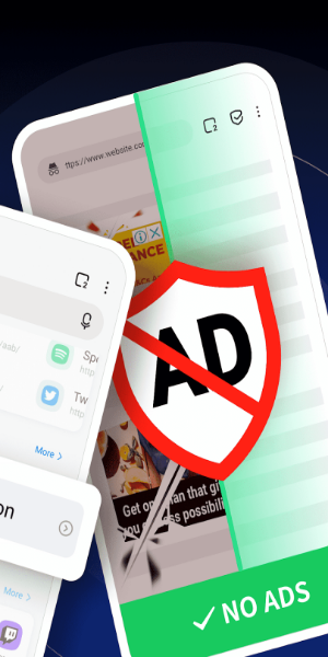 FAB Adblocker Browser: Adblock Captura de pantalla 2