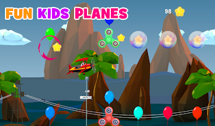 Fun Kids Planes Game ဖန်သားပြင်ဓာတ်ပုံ 0