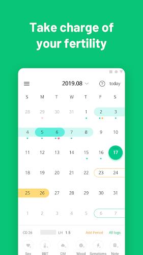 스마일리더 - 배란일 계산, 임신, 육아일기 Скриншот 3