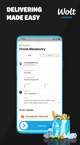 Wolt Courier Partner स्क्रीनशॉट 3