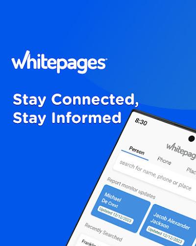 Whitepages - Find People ภาพหน้าจอ 0