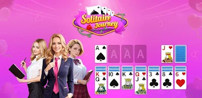 Solitaire Journey:Romance Time Скриншот 0