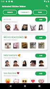 Animated Stickers Maker & GIF ဖန်သားပြင်ဓာတ်ပုံ 1