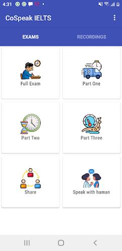 CoSpeak: IELTS Speaking master Captura de pantalla 0