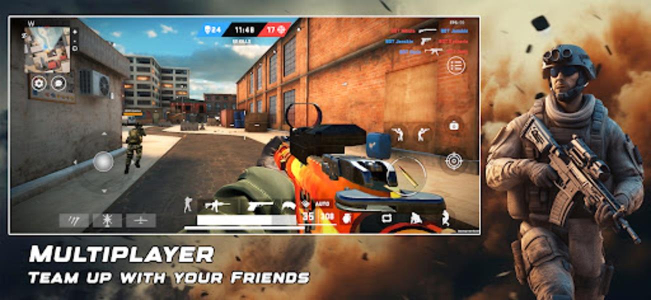 Jangawar: Multiplayer FPS Schermafbeelding 2