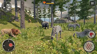 Wild Lion RPG Animal Simulator Скриншот 0