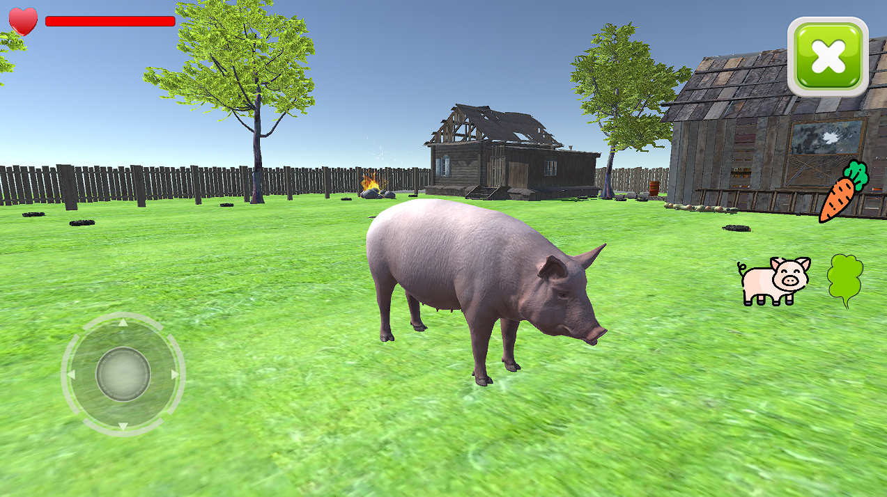 Pig Simulator स्क्रीनशॉट 0