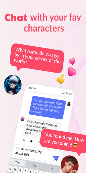 Ohai - Chat with AI Friends Ảnh chụp màn hình 2