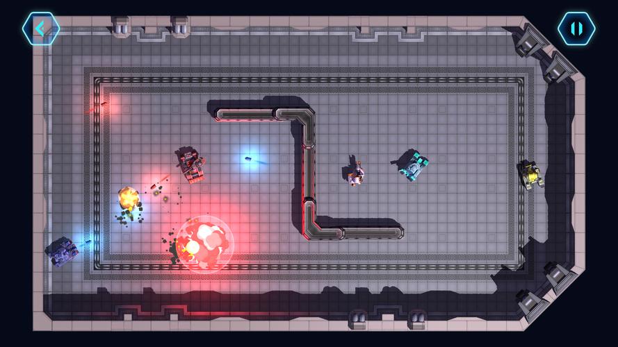 TANKS: Sci-Fi Battle Captura de tela 0