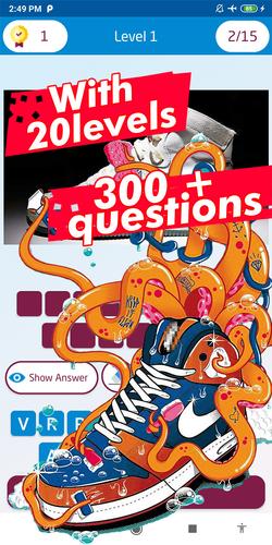sneaker quiz Screenshot 2