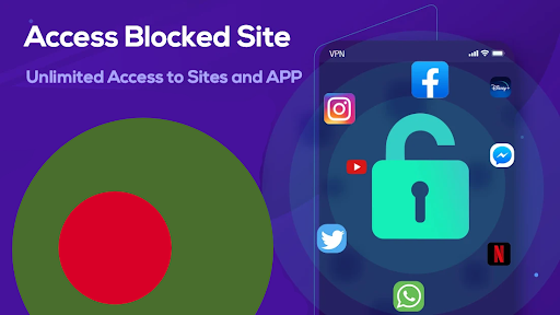 Bangladesh VPN - Free Hotspot Proxy Captura de tela 1
