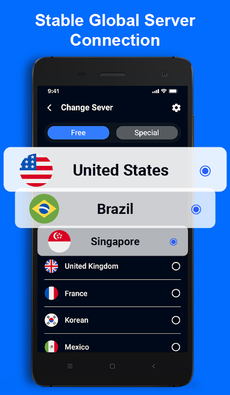 VPN Proxy Master for Privacy & Security Ekran Görüntüsü 1