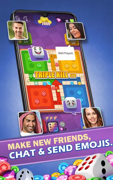 Ludo All Star - Play Online Lu Schermafbeelding 2