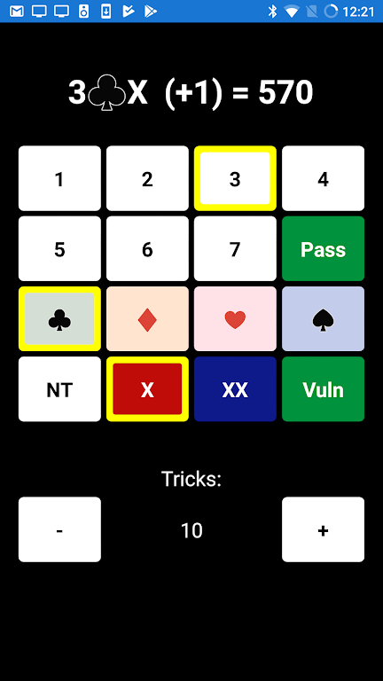 Bridge Scoring Helper Ekran Görüntüsü 0