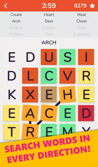 Word Find : Hidden Words Zrzut ekranu 1