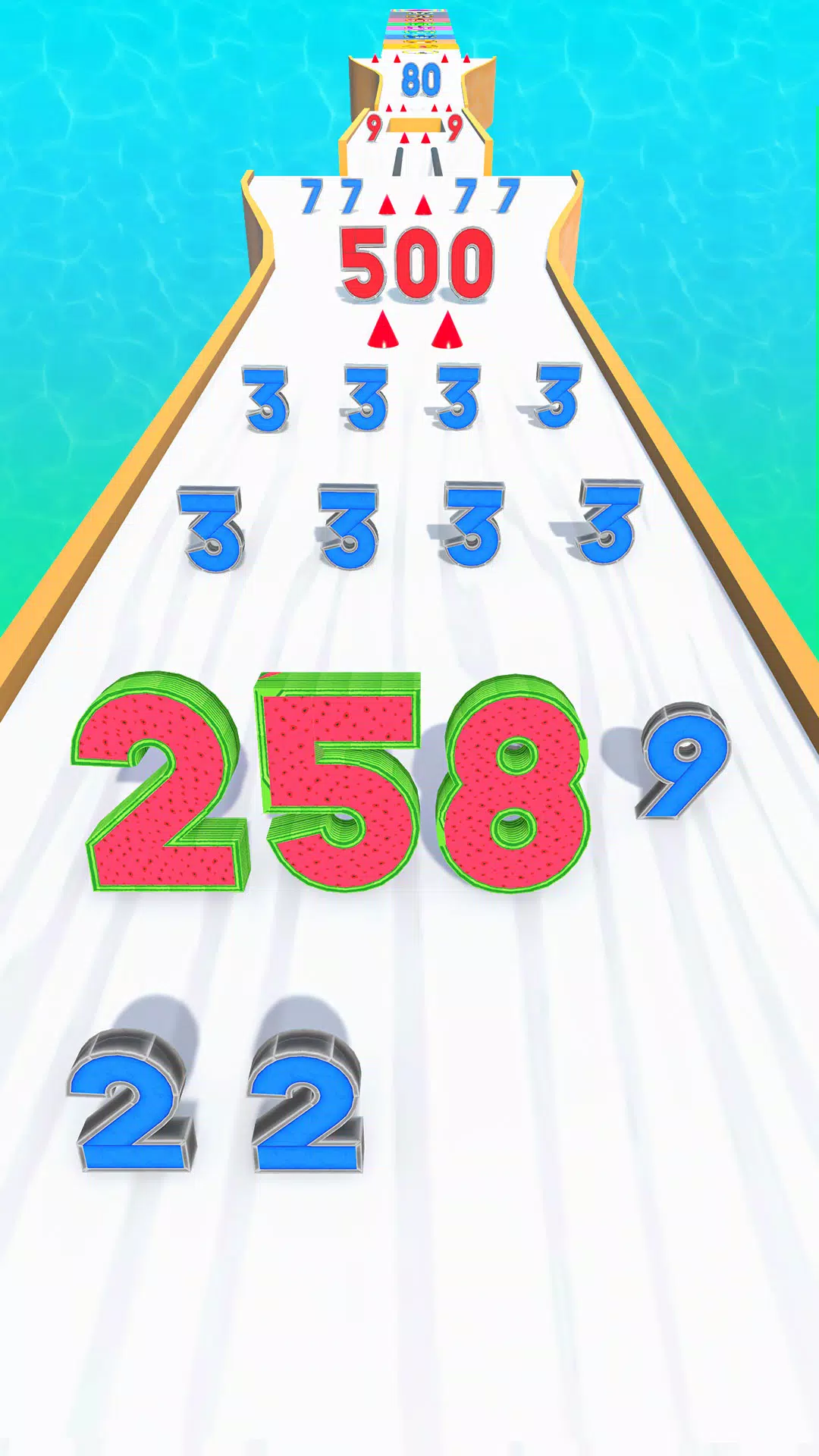 Number Master Run 3D Games Screenshot 3