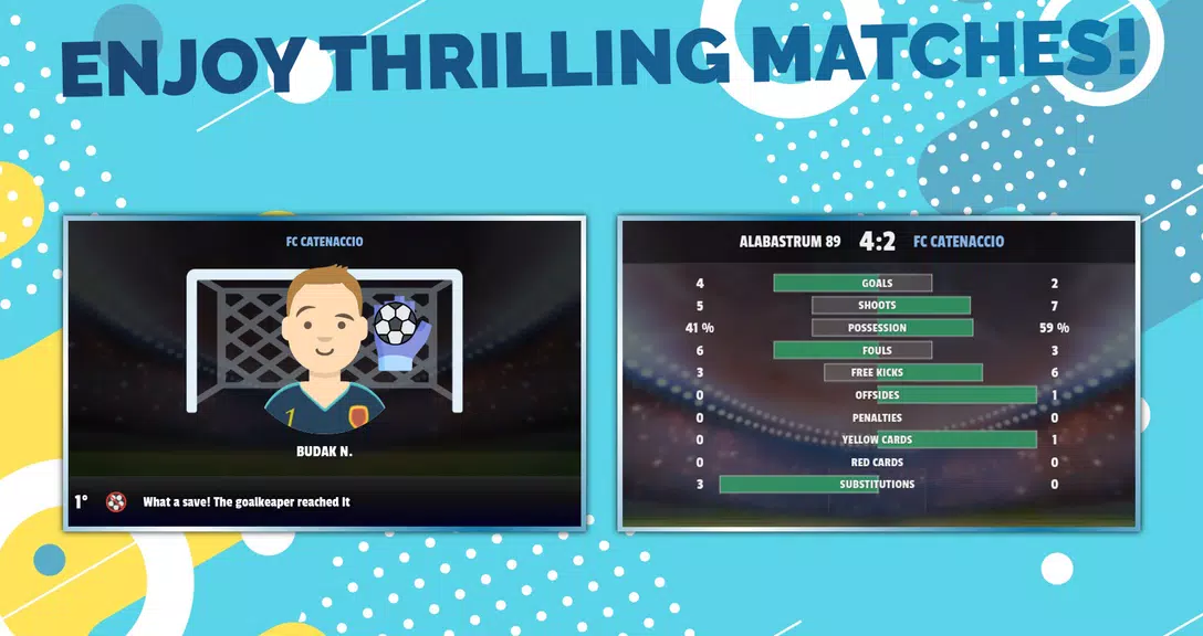 Catenaccio Football Manager Capture d'écran 1