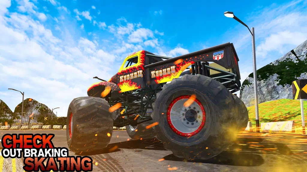 Pickup Truck Hill Climb Racing Captura de pantalla 2