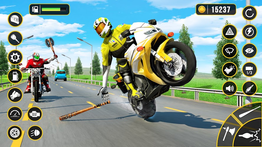 Moto Attack - Bike Racing Game Ekran Görüntüsü 0