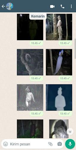 Pocong Kuntilanak WA Stickers ภาพหน้าจอ 1