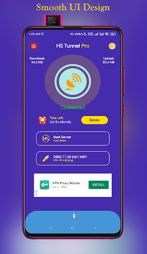 HS Tunnel Pro - Unlimited VPN Ảnh chụp màn hình 0