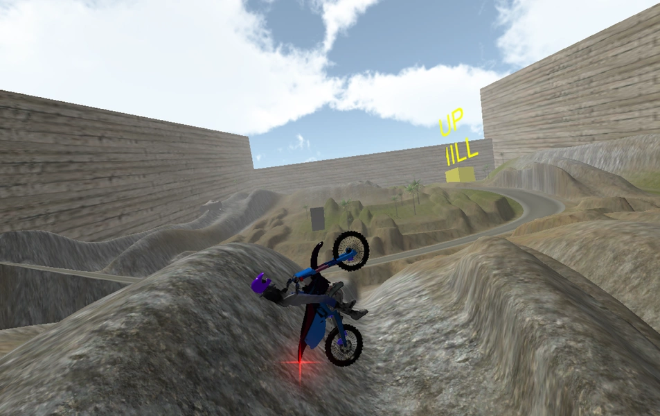 Motocross Uphill Park应用截图第1张