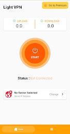 Light VPN - Fast, Secure VPN Tangkapan skrin 1