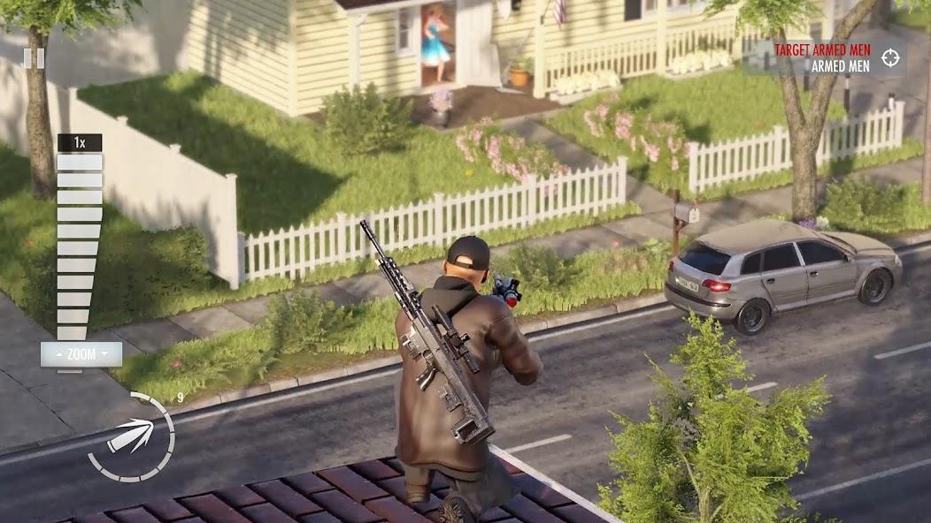 Sniper 3D：Waffen Baller Spiele Screenshot 1