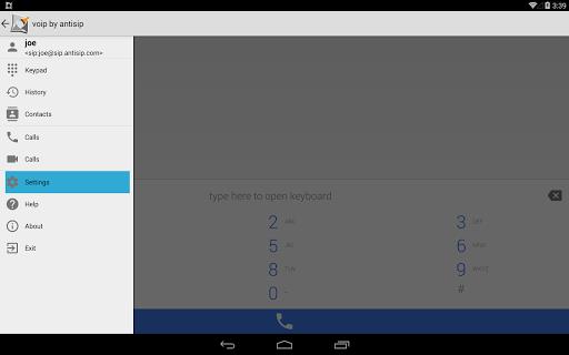 Voip By Antisip (+Video)应用截图第3张