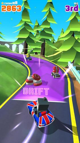 Blocky Racer Screenshot 1