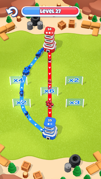 Tower War - Estrategia militar Captura de pantalla 1
