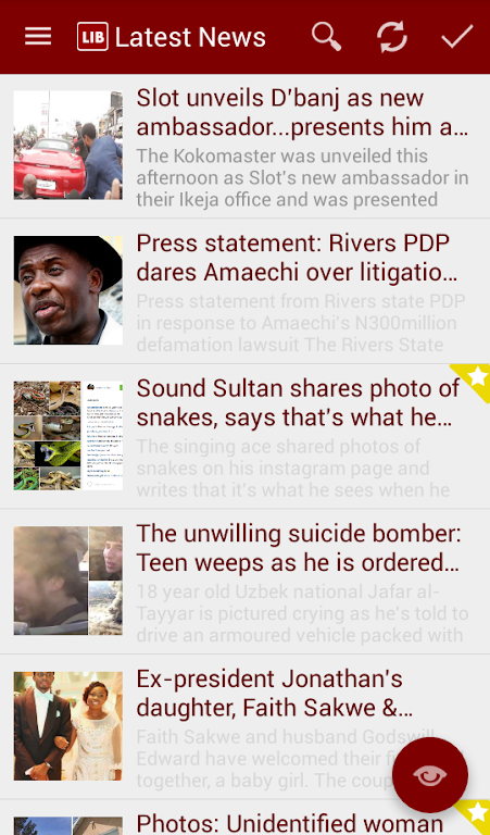 Linda Ikeji Blog Ekran Görüntüsü 1