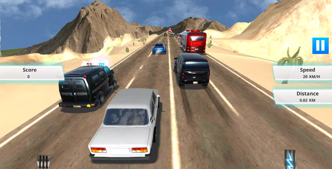 Traffic Rider : Car Race Game 螢幕截圖 0