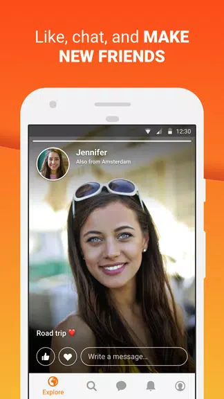 Zorpia - Chat with new people around the world スクリーンショット 0